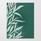 animal patterned Willow twig emerald Notebook Gallery Image 4