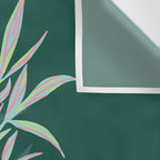 animal patterned Willow twig emerald Wall Tapestry Gallery Image 3