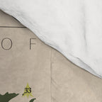 US National Parks w/ State Borders Comforter Gallery Image 4