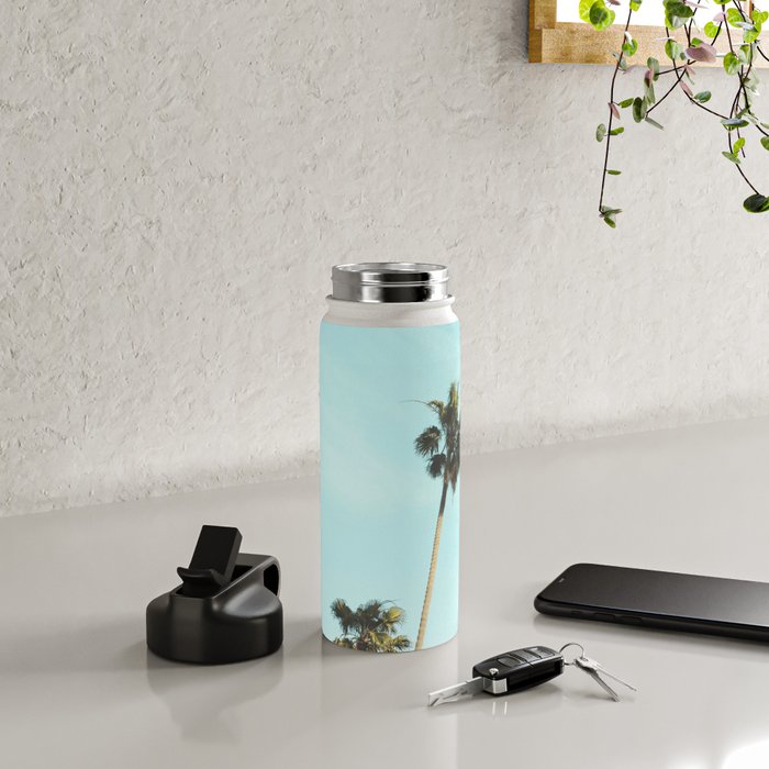 Palm Trees II Water Bottle Gallery Image 4