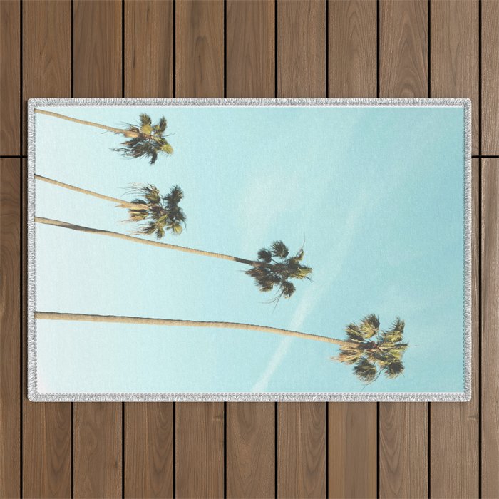Palm Trees II Outdoor Rug Gallery Image 1