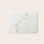 From Dog To Pug Bath Mat Gallery Image 1