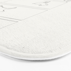 From Dog To Pug Bath Mat Gallery Image 3