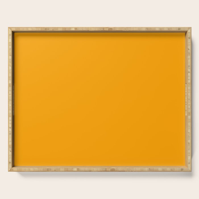 Solid Shades - Marigold Serving Tray Gallery Image 1
