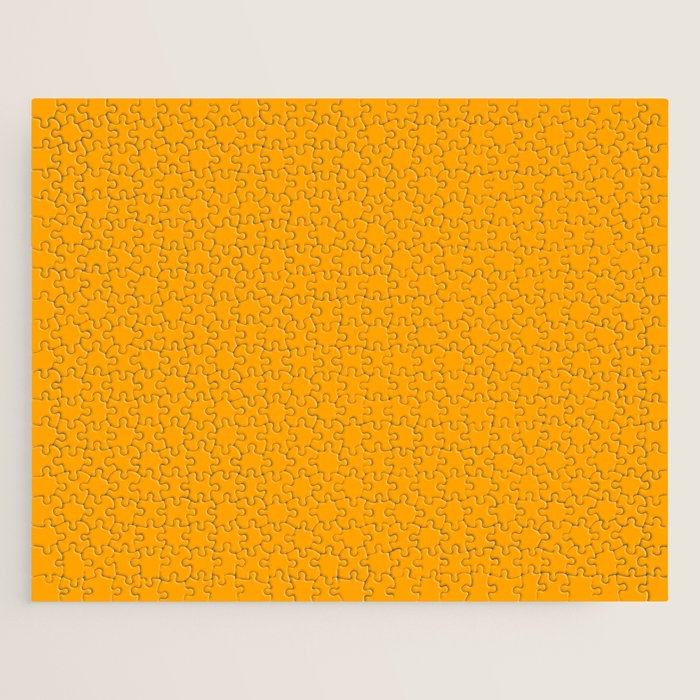 Solid Shades - Marigold Jigsaw Puzzle Gallery Image 1