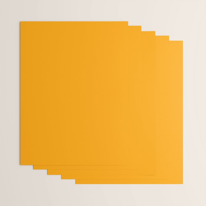 Solid Shades - Marigold Wrapping Paper Gallery Image 3