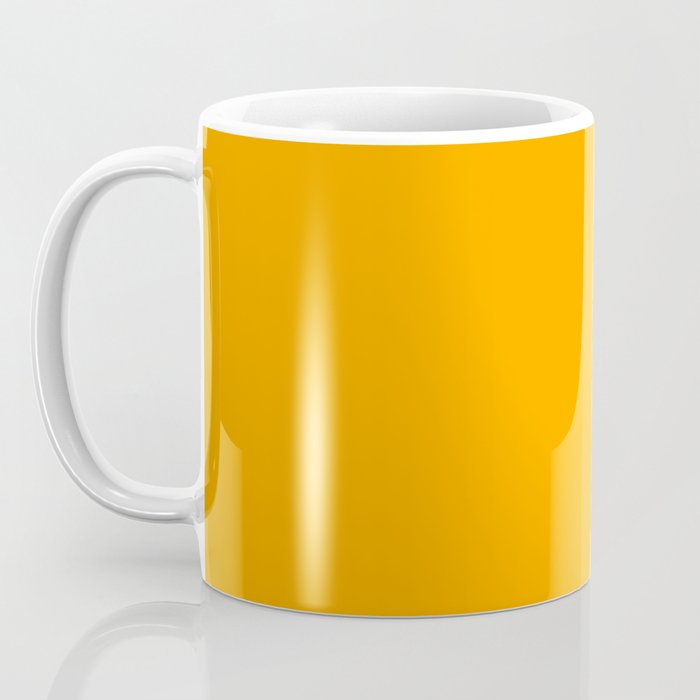 Solid Shades - Marigold Coffee Mug Gallery Image 3