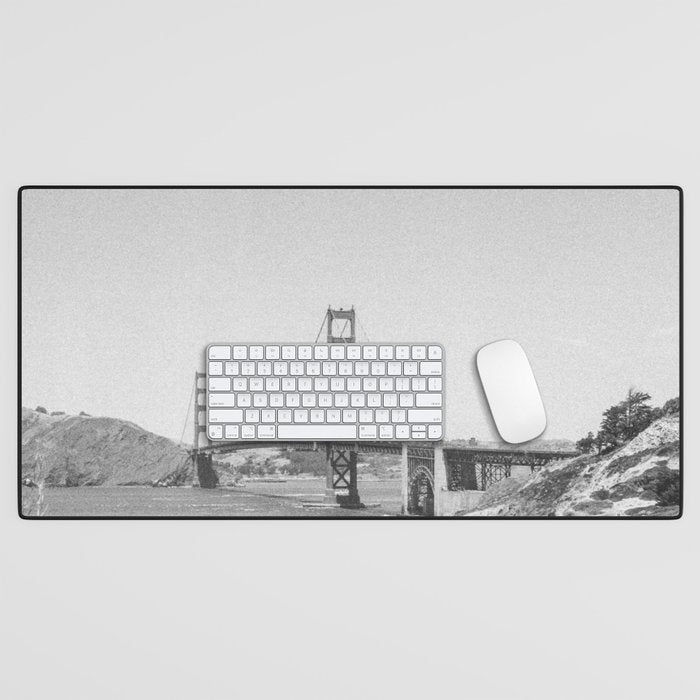 GOLDEN GATE BRIDGE IV / San Francisco, California Desk Mat Gallery Image 1