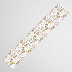 Spring Garden Flower Collection - White Table Runner Gallery Image 3