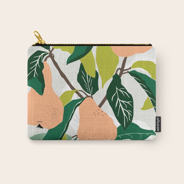 Orange Pears Carry All Pouch Gallery Image 1