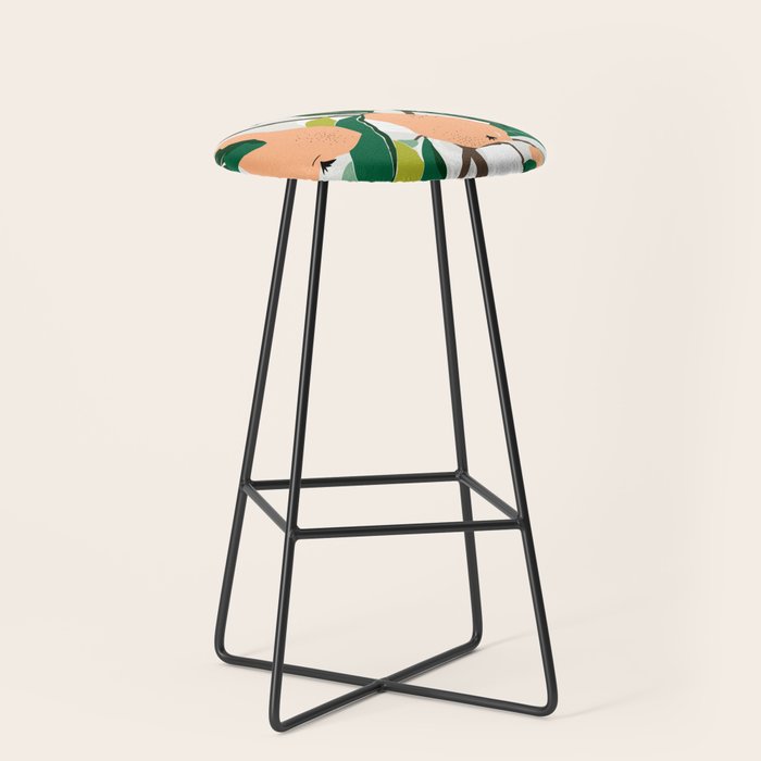 Orange Pears Stool Gallery Image 1