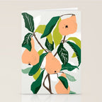 Orange Pears Stationery Card Gallery Image 2