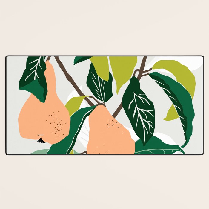 Orange Pears Desk Mat Gallery Image 3