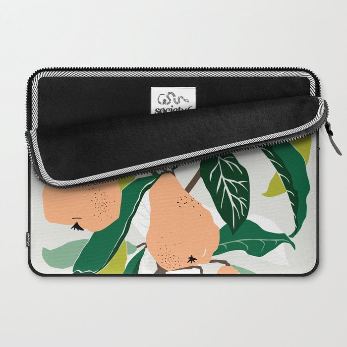 Orange Pears Laptop Sleeve Gallery Image 2