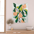 Orange Pears Wall Tapestry Gallery Image 2