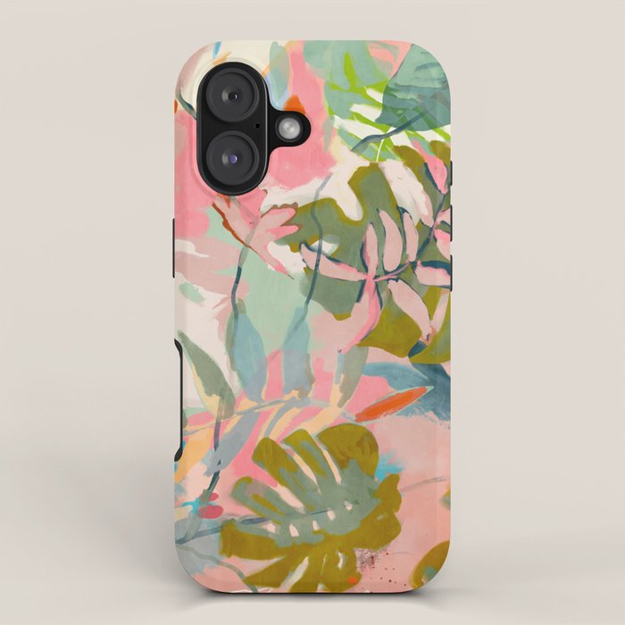 tropical home jungle abstract iPhone Case Gallery Image 1