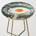 Take The 2nd Eggxit - Sunny Side Up Urban Fried Egg Side Table Gallery Image 2