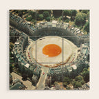 Take The 2nd Eggxit - Sunny Side Up Urban Fried Egg Wood Wall Art Gallery Image 1