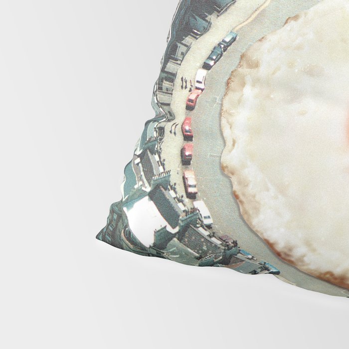 Take The 2nd Eggxit - Sunny Side Up Urban Fried Egg Pillow Sham Gallery Image 4