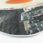 Take The 2nd Eggxit - Sunny Side Up Urban Fried Egg Bath Mat Gallery Image 3