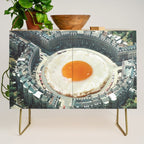 Take The 2nd Eggxit - Sunny Side Up Urban Fried Egg Credenza Gallery Image 1