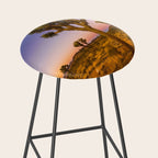 Twilight and half moon at Joshua Tree National Park, California Desert color photographic art print Stool Gallery Image 2