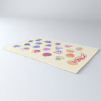 Jellyfish Day - pastel Rug Gallery Image 3