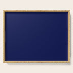 Classic Navy Blue Solid Color Serving Tray Gallery Image 1