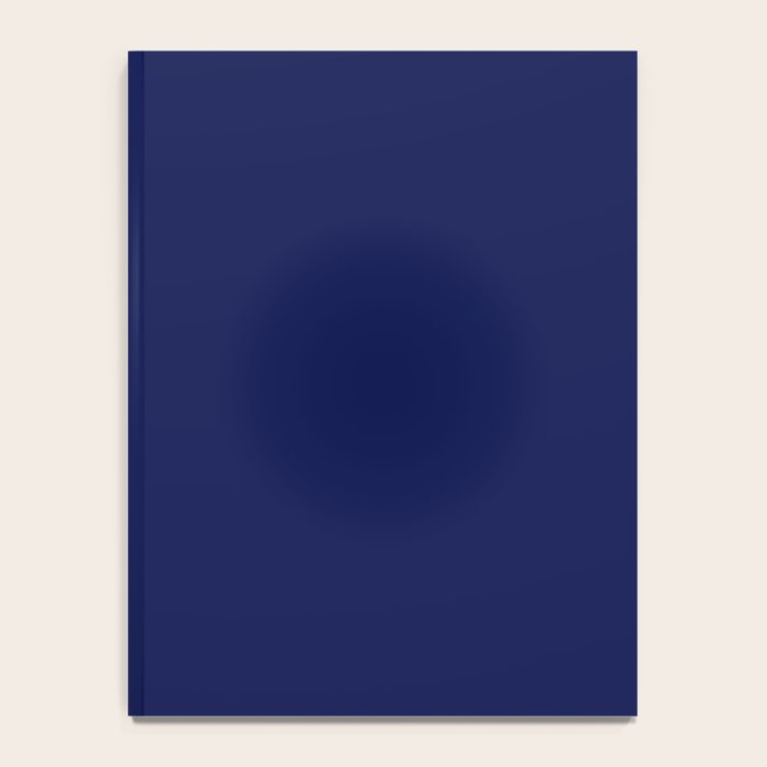 Classic Navy Blue Solid Color Notebook Gallery Image 4