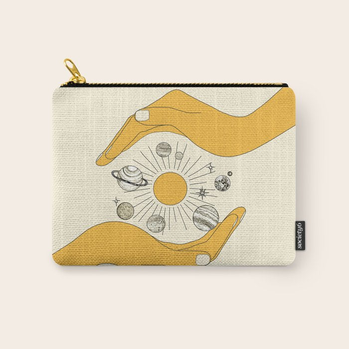 The Universe in Your Hands Carry All Pouch Gallery Image 1