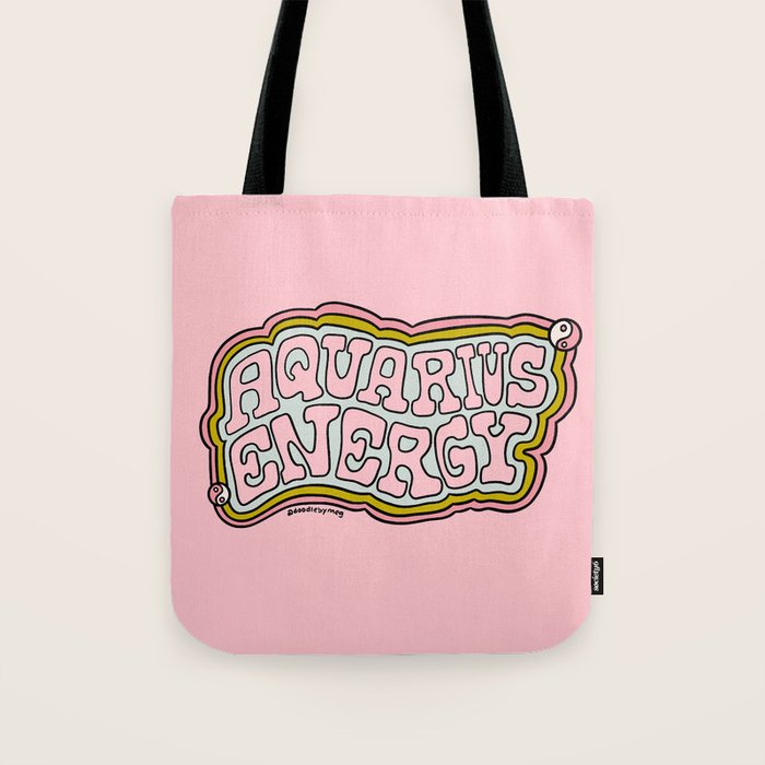 Aquarius Energy Tote Bag Gallery Image 1