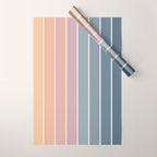 Gradient Arch XXII Sunrise Mid Century Modern Rainbow Wrapping Paper Gallery Image 1
