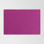 NOW MAGENTA SOLID COLOR Rug Gallery Image 2