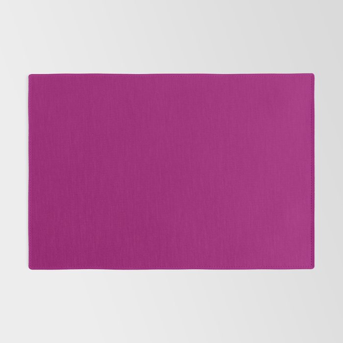 NOW MAGENTA SOLID COLOR Rug Gallery Image 2