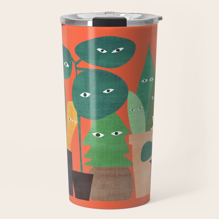 The plants are watching (paranoidos maximucho) Travel Mug Gallery Image 1