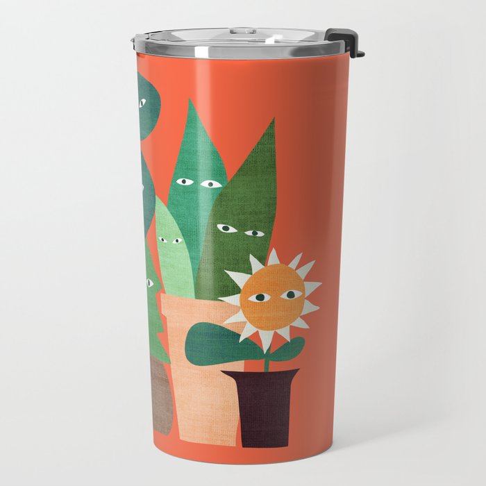 The plants are watching (paranoidos maximucho) Travel Mug Gallery Image 2