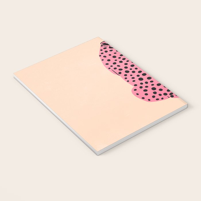 The Stare: Peach Cheetah Edition Notebook Gallery Image 3