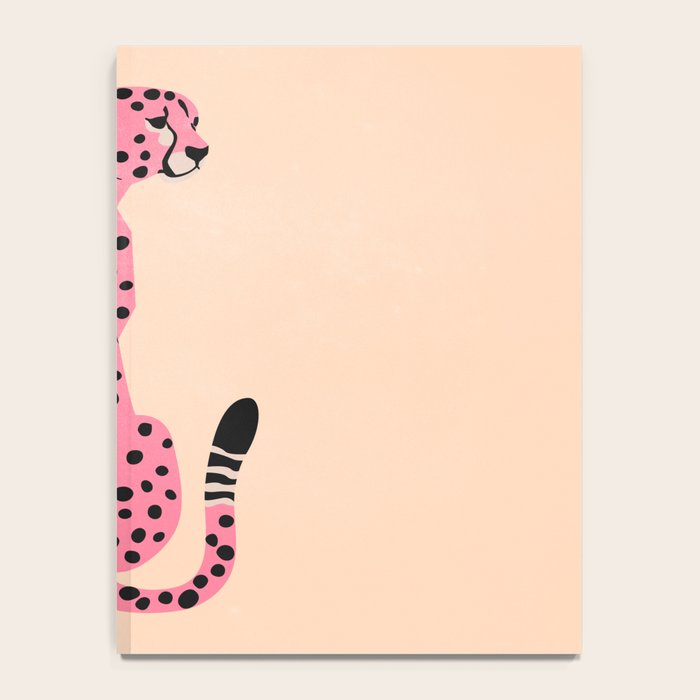 The Stare: Peach Cheetah Edition Notebook Gallery Image 4