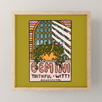 Gemini Plant Mini Art Print Gallery Image 1