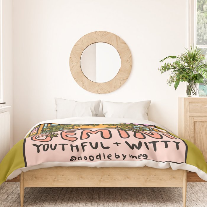 Gemini Plant Duvet Cover Gallery Image 3