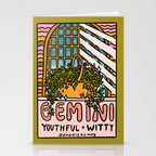 Gemini Plant Stationery Card Gallery Image 2