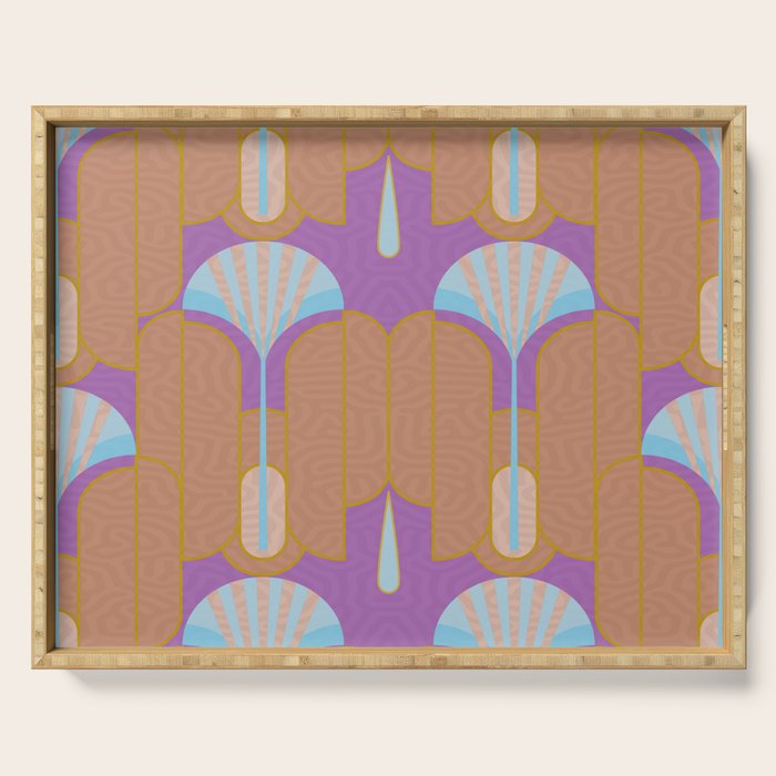 Modern Art Deco Inspiration Serving Tray Gallery Image 1