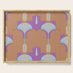 Modern Art Deco Inspiration Serving Tray Gallery Image 1