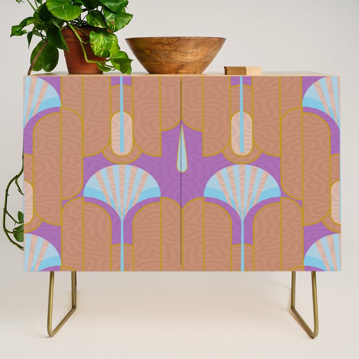 Modern Art Deco Inspiration Credenza Gallery Image 1