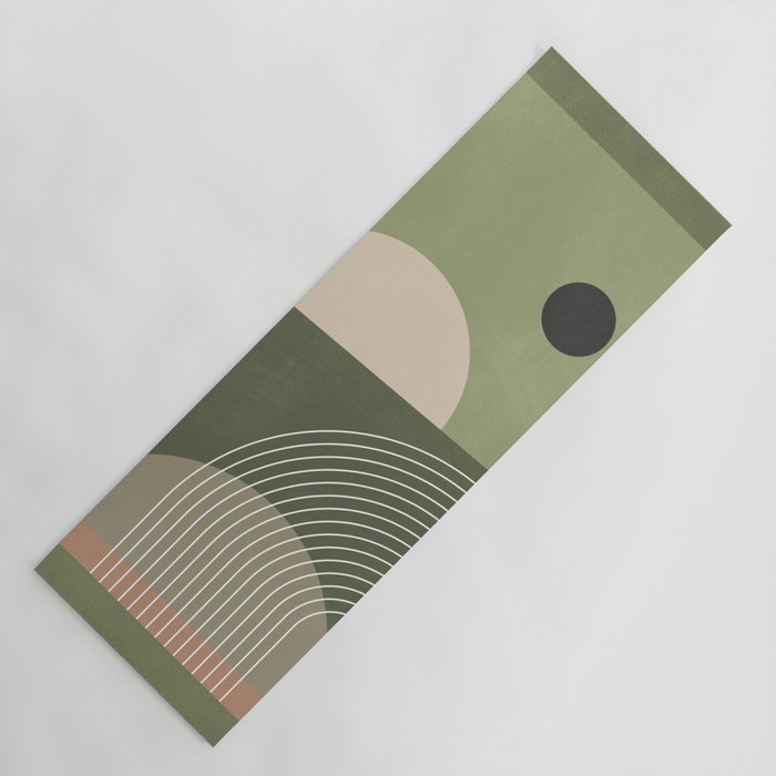 Abstract Geometric 6 Yoga Mat Gallery Image 1