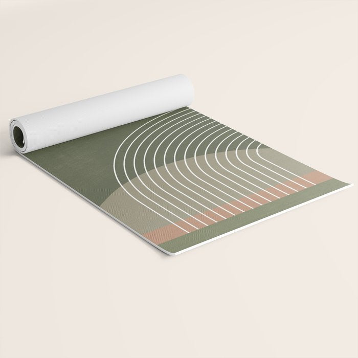 Abstract Geometric 6 Yoga Mat Gallery Image 2