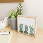 Pineapple Trio Mini Art Print Gallery Image 2