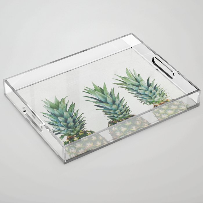 Pineapple Trio Acrylic Tray Gallery Image 1