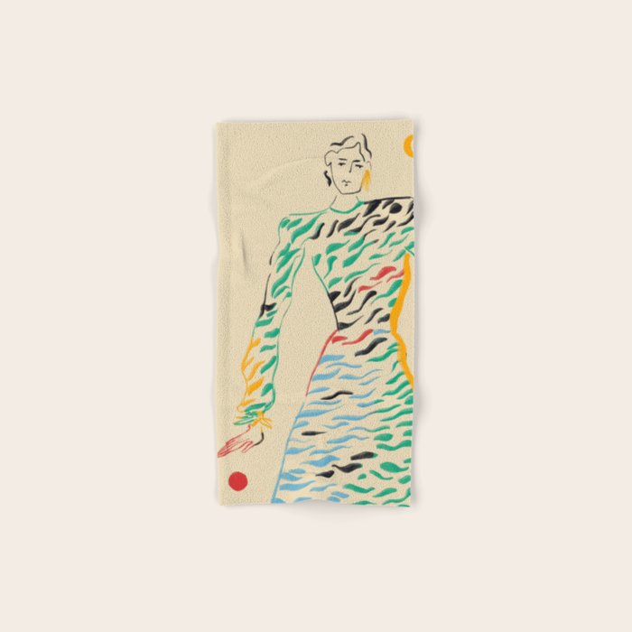 SUN AND MOON Bath Towel Gallery Image 1