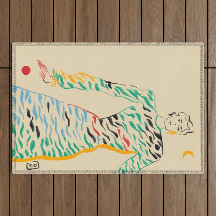 SUN AND MOON Outdoor Rug Gallery Image 1